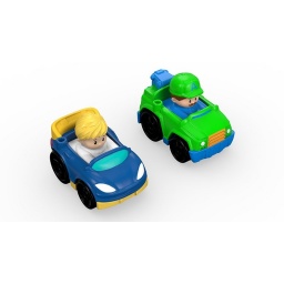 Fisher Price - Little People Wheelies Packx2Tow y Race Drh01-drh03