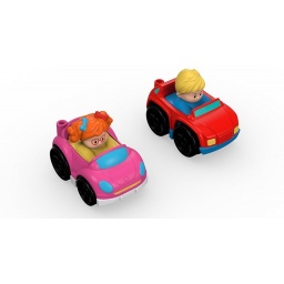 FISHER PRICE - Little People Wheelies Pack x2 Bug y Suv - DRH01