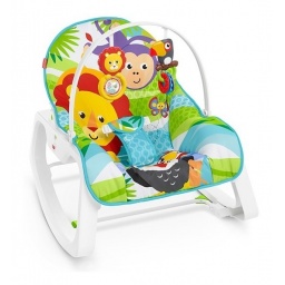 FISHER PRICE - Silla Mecedora Crece Conmigo Azul - GDP94