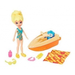 POLLY POCKET - Vehculo Tropical Lancha - FNH14