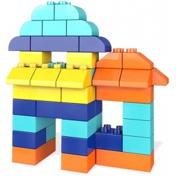 MEGA BLOKS - Caja Mediana 60 Piezas - FLY43