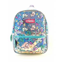 Mochila Kooshi  Ponies Celeste 30 Cm - 91331