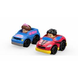 Fisher Price - Little People Wheelies Packx2 Suv y Coupe Drh01-dtl64