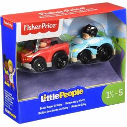 FISHER PRICE - Little People Wheelies Pack x2 Dune Y Koby - DRH01