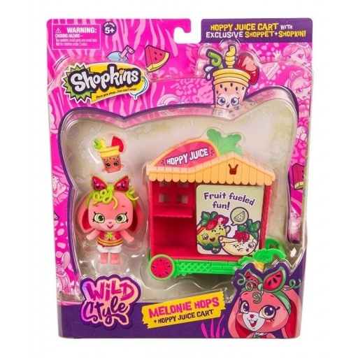 SHOPKINS - Shoppets Pack Temtico Melonie Hops - 56698