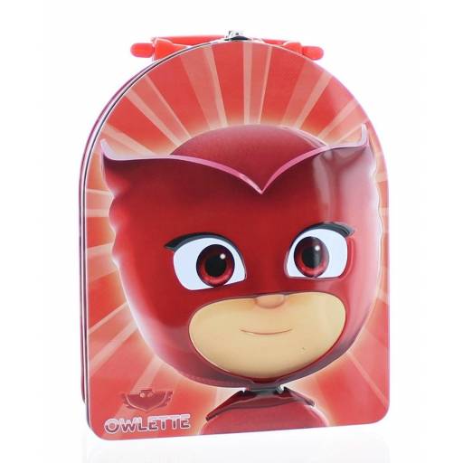 Pj Masks - Estuche De Metal Owlette 607007