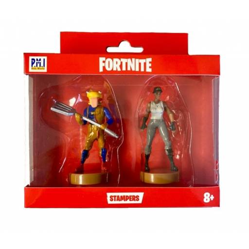 FORTNITE - Figuras Con Sello x2 Beef Boss & Recon - FOR5215 