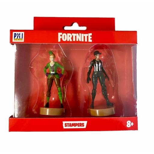 Fortnite Figuras Con Sello x2 FOR5215 - Green Clover & Whistle W.