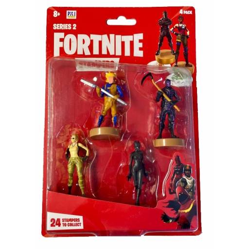FORTNITE - Figuras Con Sello x4 - FOR5230 