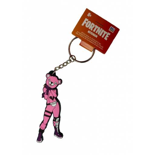 FORTNITE - Llavero 2D 8cm Cuddle Team Leader - FOR8002B