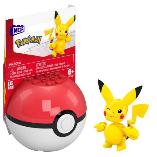 MEGACONSTRUX - Pokemon Pikachu + Pokebola - GFC85 