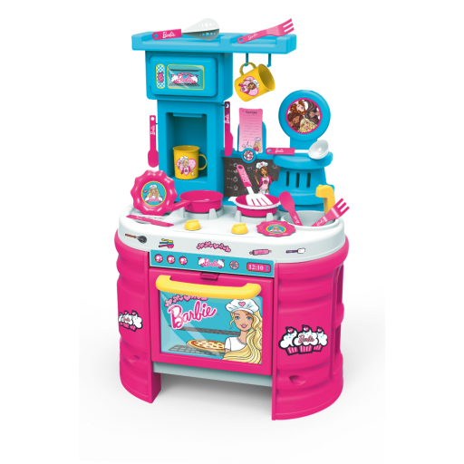 Barbie - Mega Cocina De 72cm + 15 Accesorios - 2101