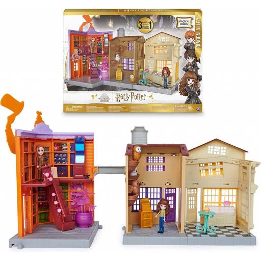 HARRY POTTER - Casa Diagon Alley 3en1 con Luces y Sonido - 22022