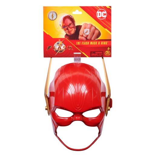 DC COMICS - Mascara de Flash + Anillo - 88603