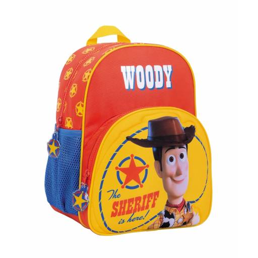 TOY STORY - Mochila Basica con Bolsillo 30 cm 43158-Amarillo