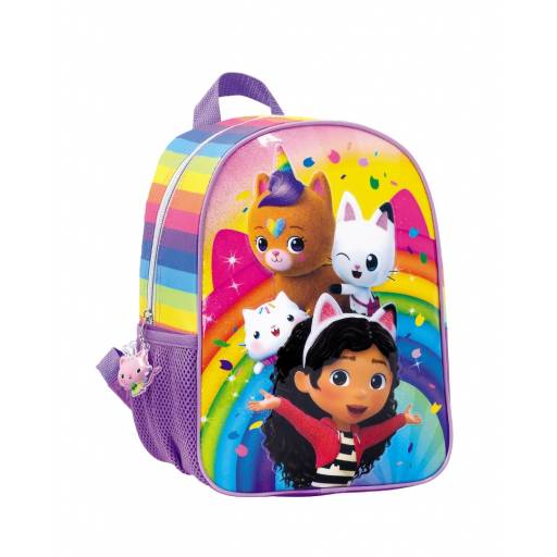 GABBYS DOLLHOUSE - Mochila Violeta 30cm - 34215