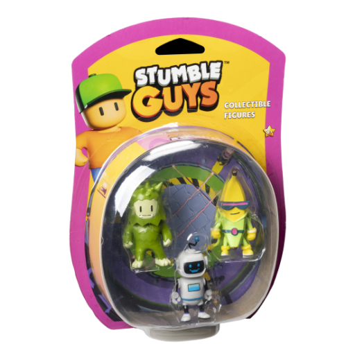 STUMBLE GUYS - Figuras Pack x3 Stumble Bot Mk2- SG2220