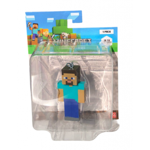MINECRAFT - Llaveros Metlico Steve - MC8010