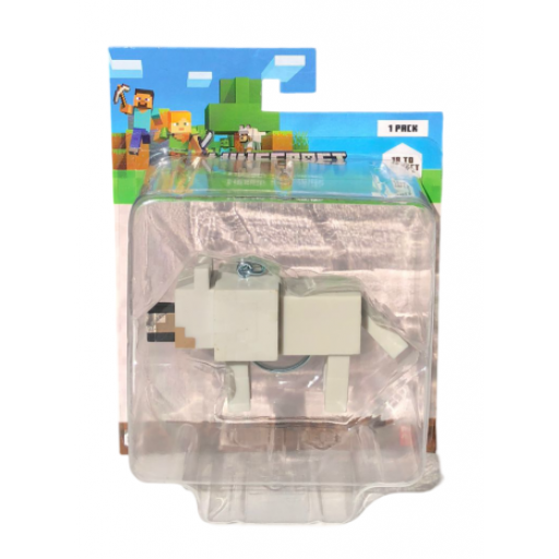 MINECRAFT - Llavero Metlico Wolf - MC8010