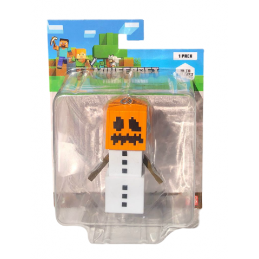 MINECRAFT - Llavero Metlico Golem de Nieve - MC8010