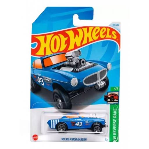 HOT WHEELS - Vehculo Volvo P1800 Gasser - C4982