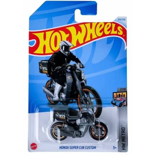 HOT WHEELS - Vehculo Honda Super Cub Custom - C4982