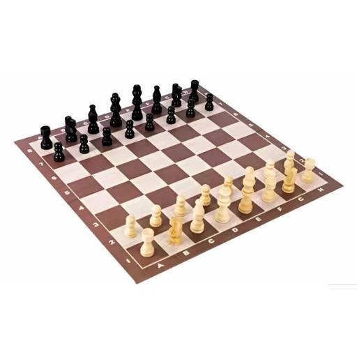 JUEGOS - Ajedrez Clsico Con Piezas de Madera - 98367-39