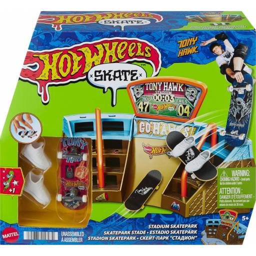 HOT WHEELS - Parque De Skate Tony Hawk Skatepark - HGT91