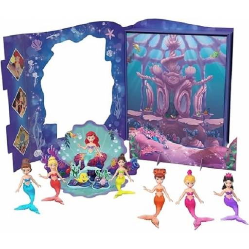 DISNEY PRINCESAS - Set de Cuentos Ariel y sus Hermanas HLW96