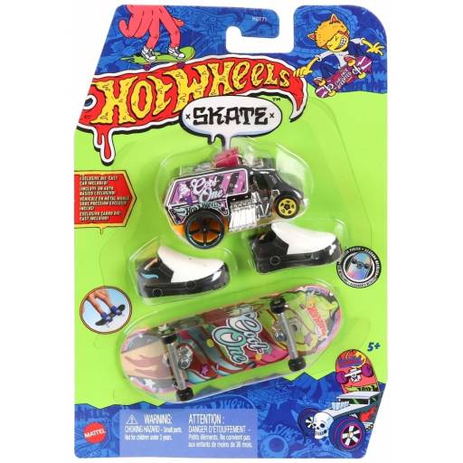 HOT WHEELS - Skate Coleccionable + Auto HGT71-HVK46