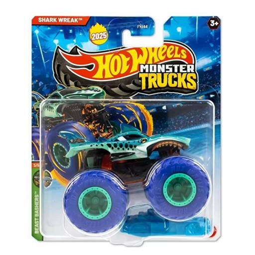 HOT WHEELS - Monster Trucks Vehculos Shark Wreak FYJ44