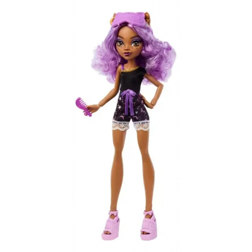 MONSTER HIGH - Muecas en Pijamas Clawdeen Wolf JGM42
