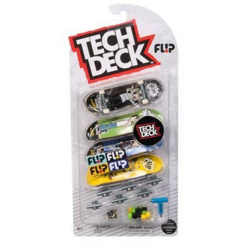 TECH DECK - Patinetas Para Armar Packx4 Flip - 99868