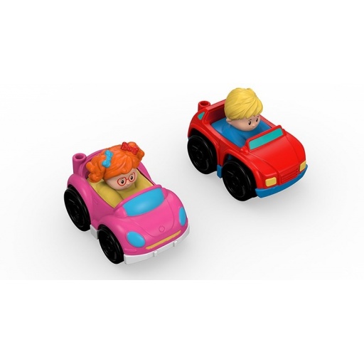 FISHER PRICE - Little People Wheelies Pack x2 Bug y Suv - DRH01