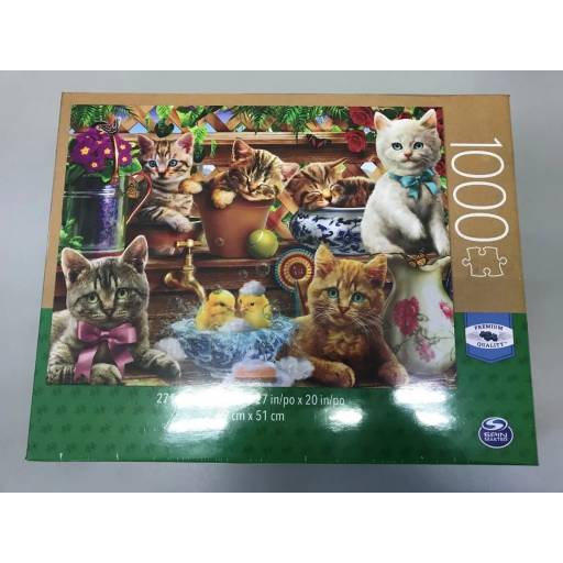 Juegos Clasicos -puzzle Adul. 1000 Piezas Gatitos 98240