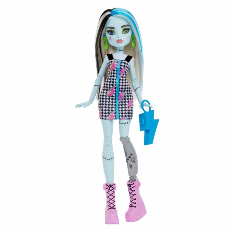 MONSTER HIGH - Mueca Bsica Frankie Articulada - HKY76