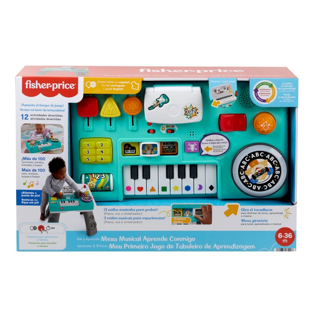 Comprar Fisher Price Ri e Aprende piano musical de Fisher Price