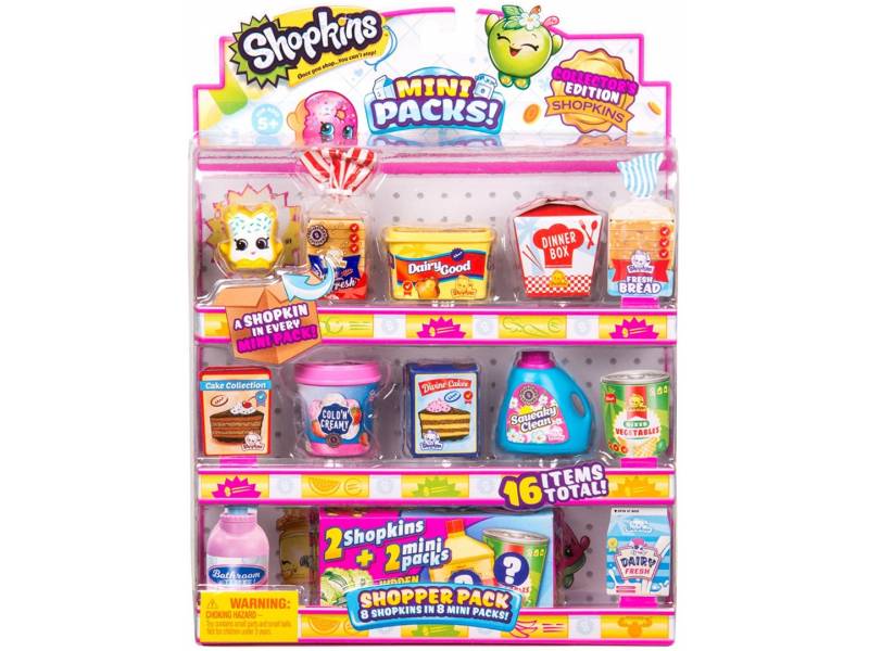 Shopkins - Mini Packs Shoppers X 8  56751