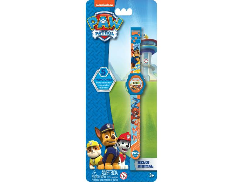 PATRULLA DE CACHORROS - Reloj Digital Pulsera PWRJ6-AZUL