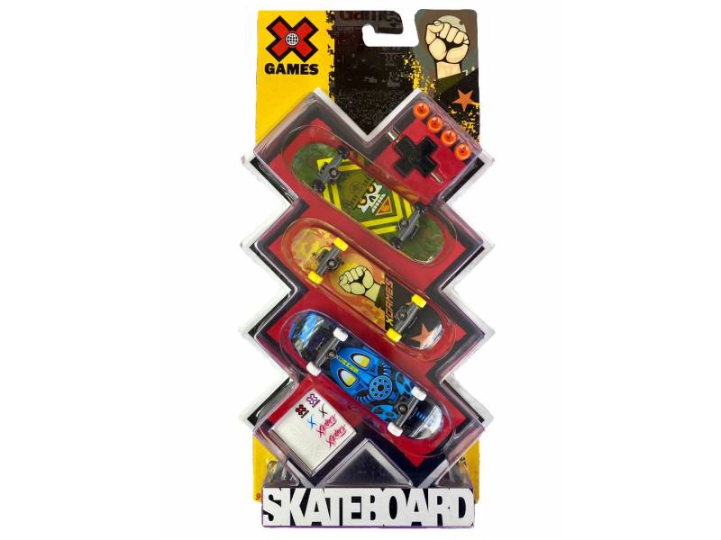 X Games - Pack De Tres Patinetas Para Dedos P3118-p5525