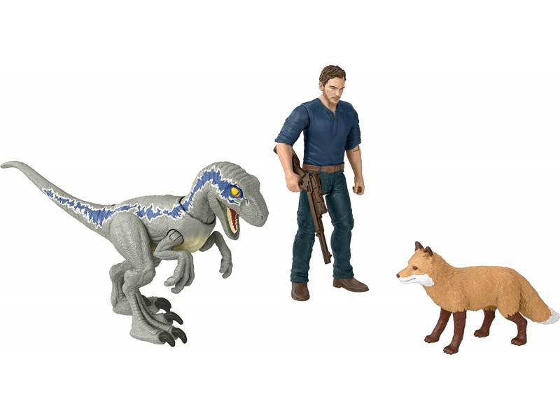 JURASSIC WORLD - Humano + Dino JW3 - HDX46