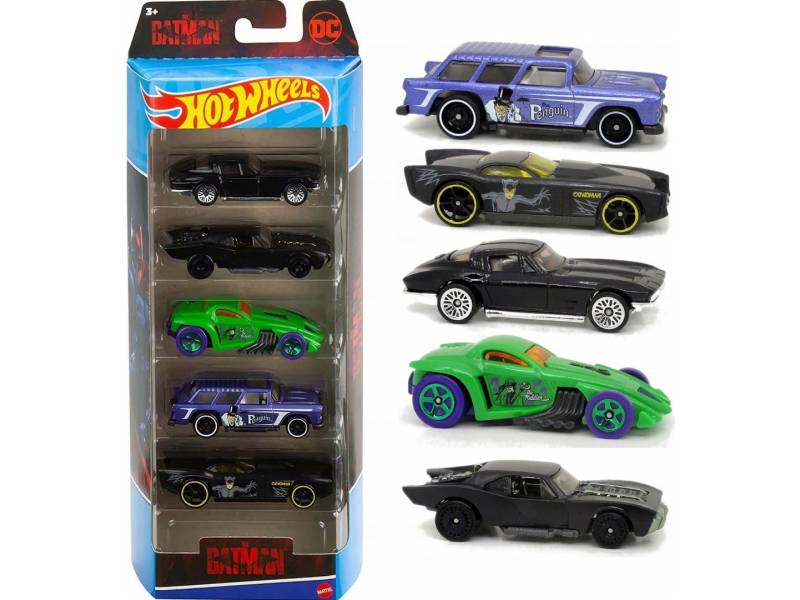 HOT WHEELS - Vehculos Pack X5 1806 - The Batman