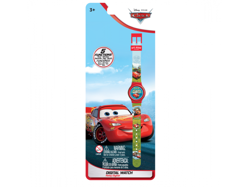 CARS - Reloj en Blister Digital - CARJ6
