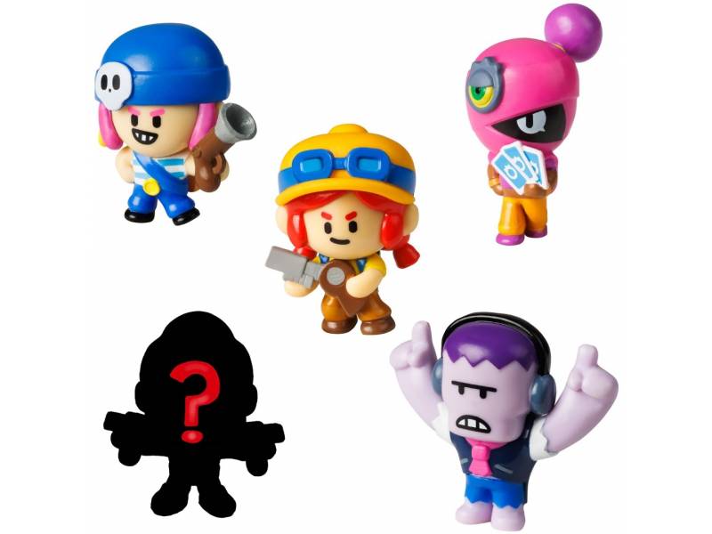 BRAWL STARS - Pack x5 Figuras en Blister Frank - BRW2040