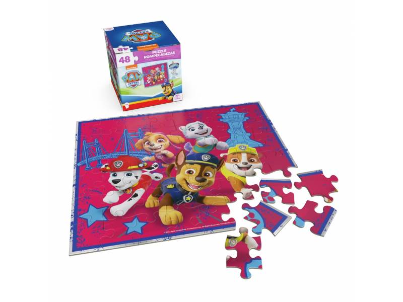 Paw Patrol - Cube Puzzle 48 Piezas Rosa - 98402