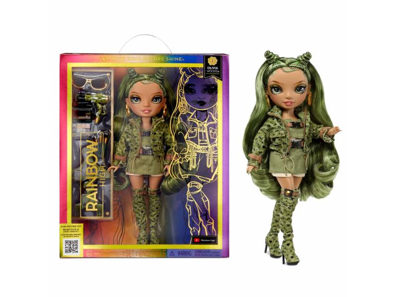 RAINBOW HIGH - Mueca Fashion Doll Olivia Woods - 583103