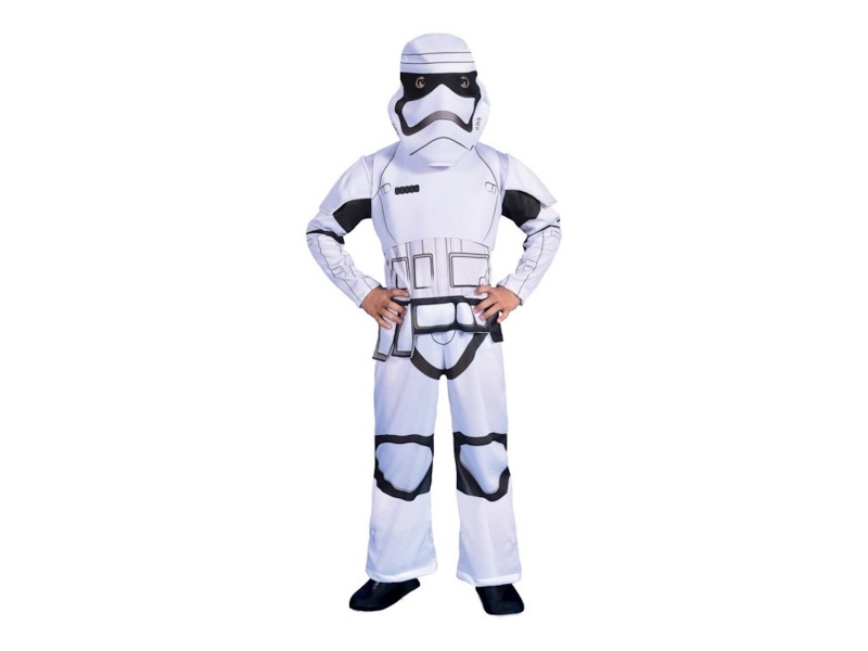 Star Wars Disfraz Con Luz  7-8 Aos Stormtrooper Cad60051 