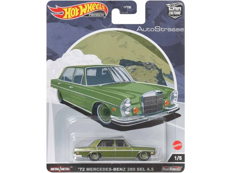 HOT WHEELS - Culture Car '72 Mercedes 280 SEL FPY86-HCK18