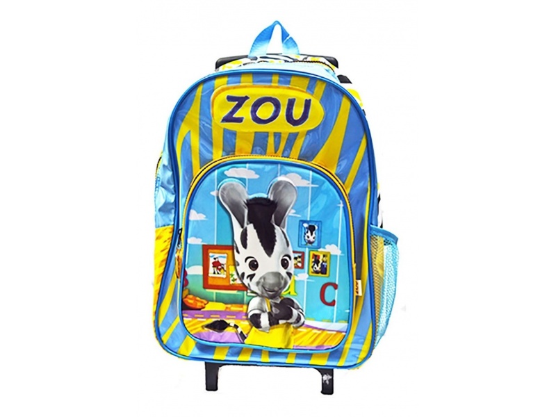 Mochila Infantil Zou  40cm - Bsica Con Carro  98003