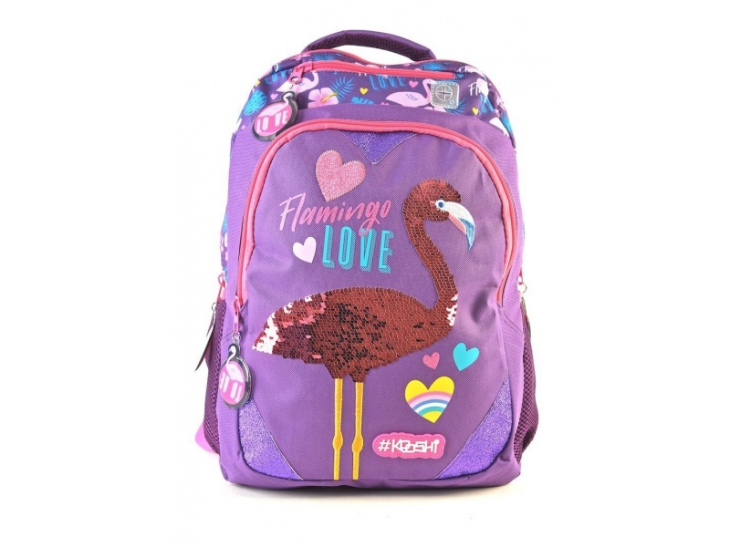 Mochila Kooshi  Flamingo 43 Cm - 91335